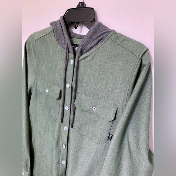 Hooded Chambray Jacket (Lightweight) - Picture 3 of 8